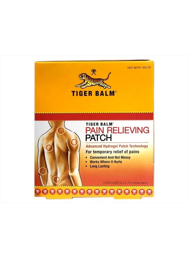 Pain Relieving Patch 5Ct(10 Pack)