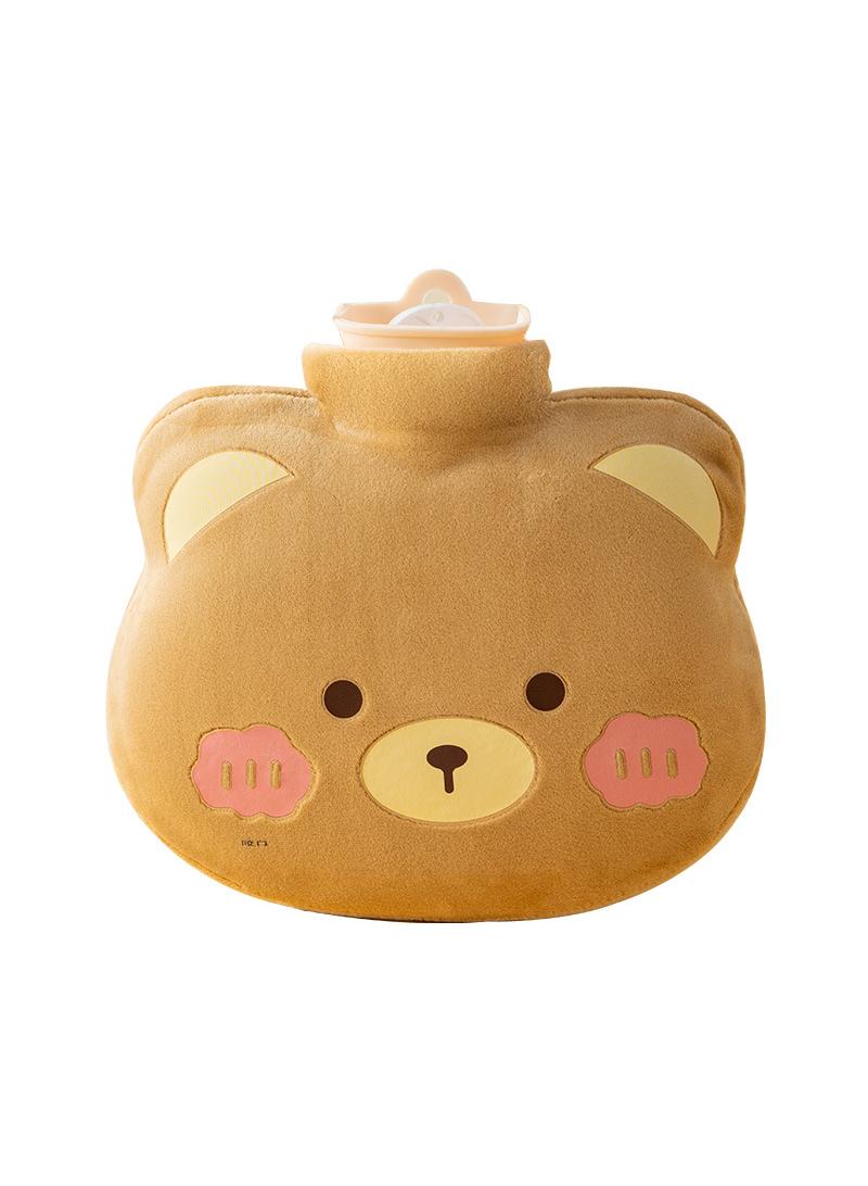 Lovely Animals Warm Water Bag Mini Portable Hot Hand Bag Waterflooding PVC Bag 1300ml