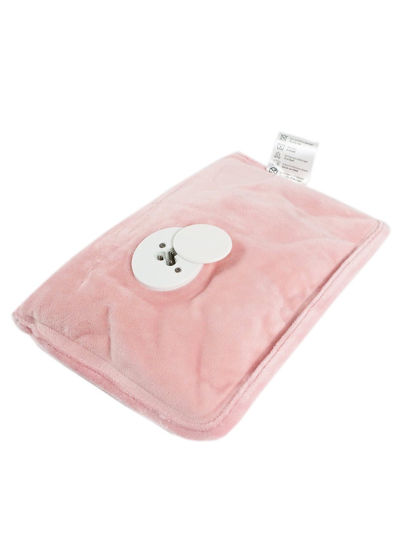 Party Cat Electric Hot Water Bottle with Soft Cover Rechargable Hot Water Bag for Pain Relief