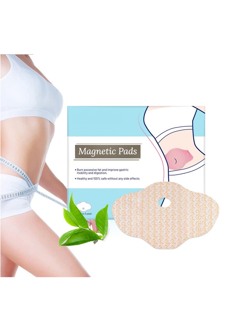 10PCS Contouring Shaping Firming Body Patch, Natural Plant Navel Patch, Fat Burner Slimming Patches