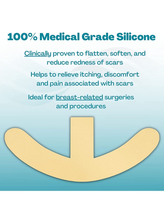 Silicone Gel Sheeting Anchor Beige Color For Scar Treatment