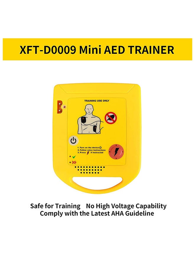 Mini AED Trainer, XFT Portable Essentials AED Training Device For Beginner - XFT-D0009