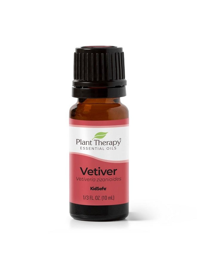 Vetiver Essential Oil 100% Pure Undiluted Natural Aromatherapy Therapeutic Grade 10 Ml (1/3 Oz)