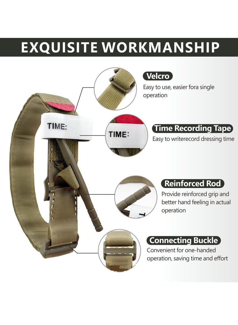 Spinning Outdoor Combat Tourniquet First Aid Kits