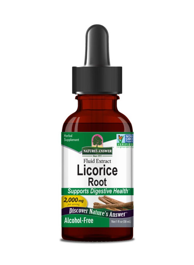 Licorice Root Herbal Supplement 30Ml