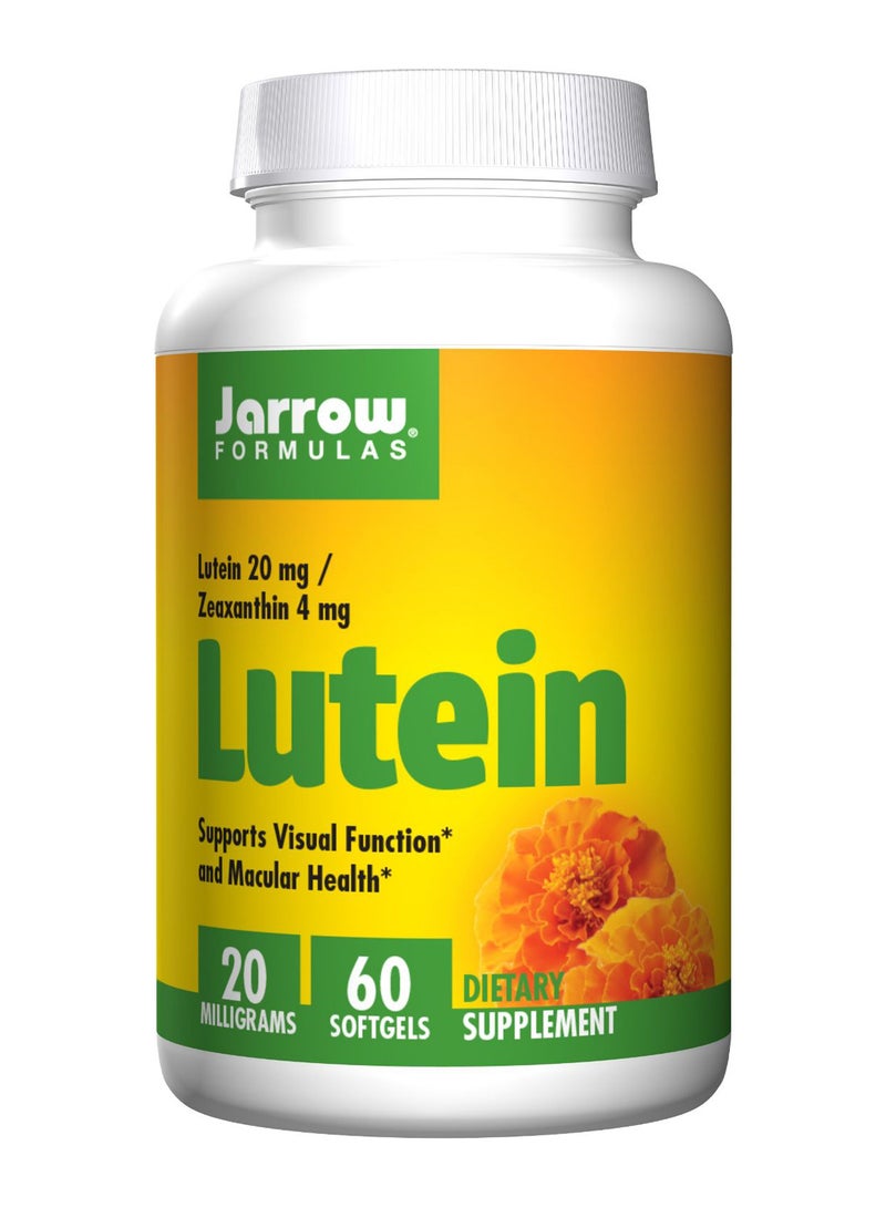 Lutein Dietary Supplement - 60 Softgels