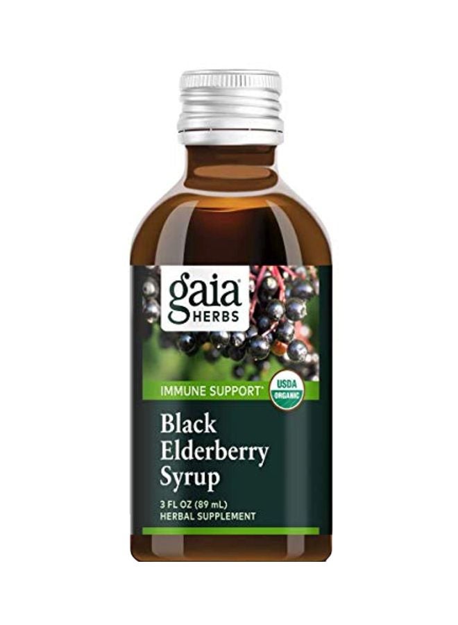 Black Elderberry Syrup Herbal Supplement