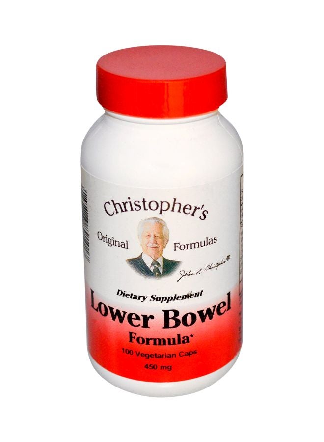 Lower Bowel Formula Dietary Supplement 450 mg - 100 Veggie Capsules