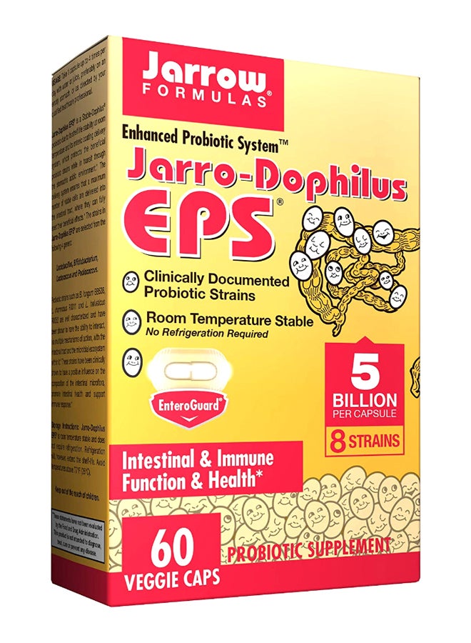 Pack Of 3 Jarro-Dophilus EPS Probiotic Supplement - 60 Capsules