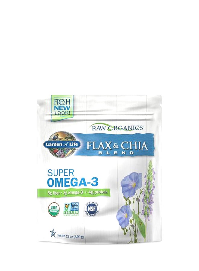 Raw Organics Golden Flaxseed And Chia Seed