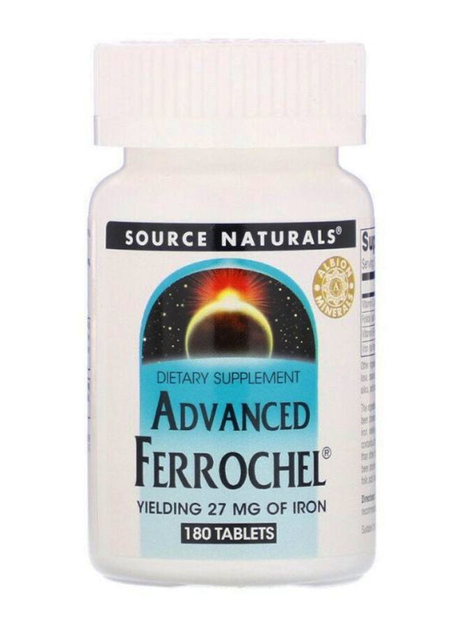 Advanced Ferrochel Dietary Supplement - 180 Tablets