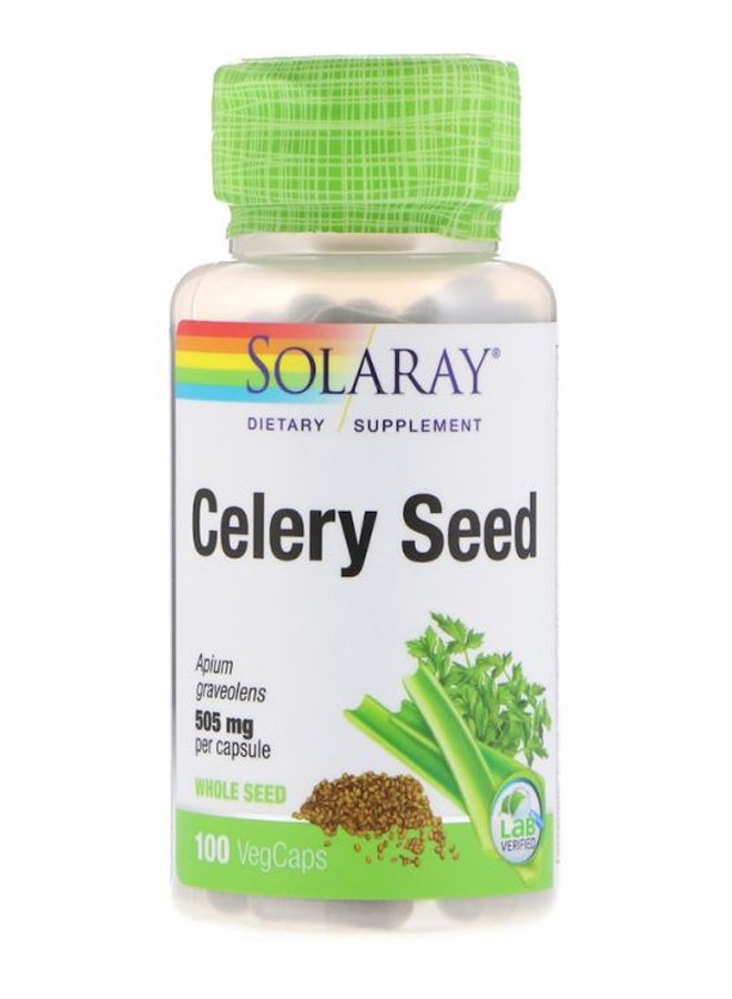 Celery Seed Dietary Supplement - 100 VegCaps