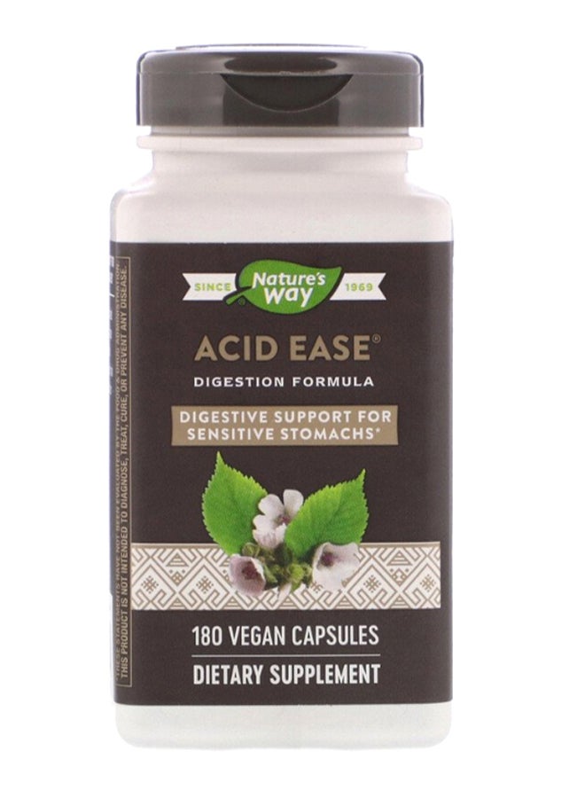 Acid Ease Digestion Formula - 180 Vegan Capsules