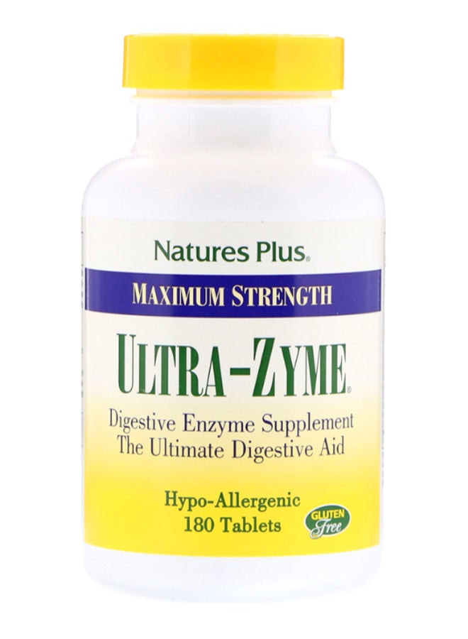 Maximum Strength Ultra-Zyme - 180 Tablets
