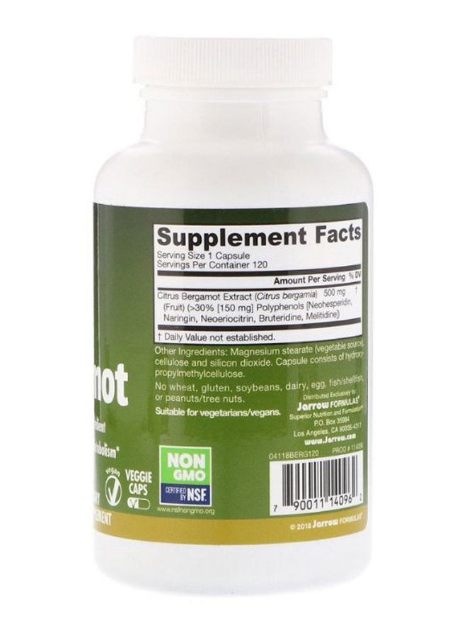 Citrus Bergamot - 120 Capsules