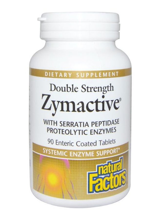 Double Strength Zymactive Systemic Enzyme Support - 90 Tablets