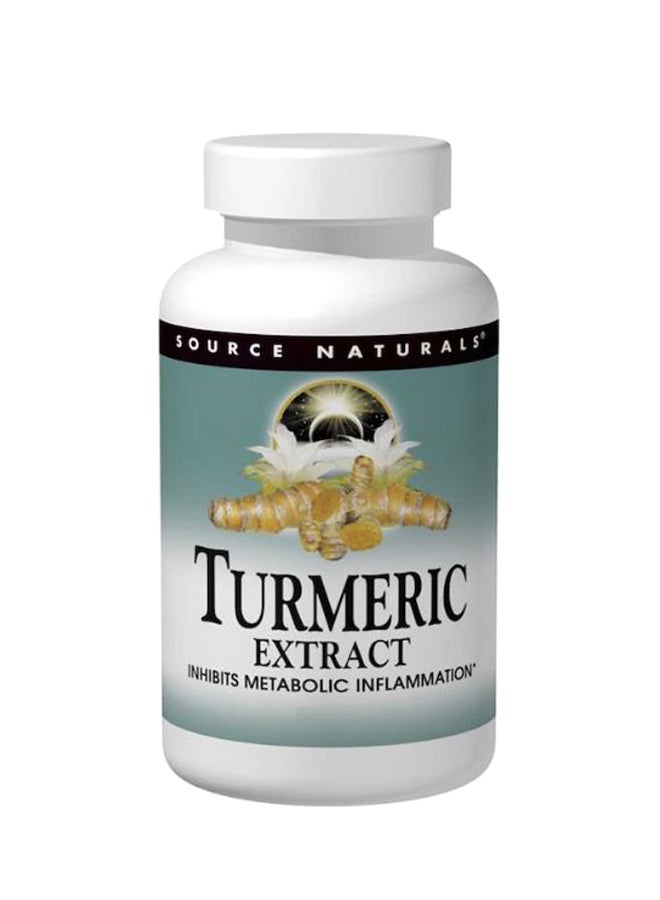 Turmeric Extract Inhibits Metabolic Inflamation - 100 Tablets