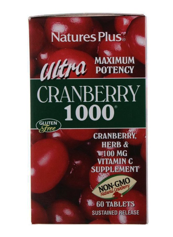 Ultra Maximum Potency Cranberry 1000 - 60 Tablets