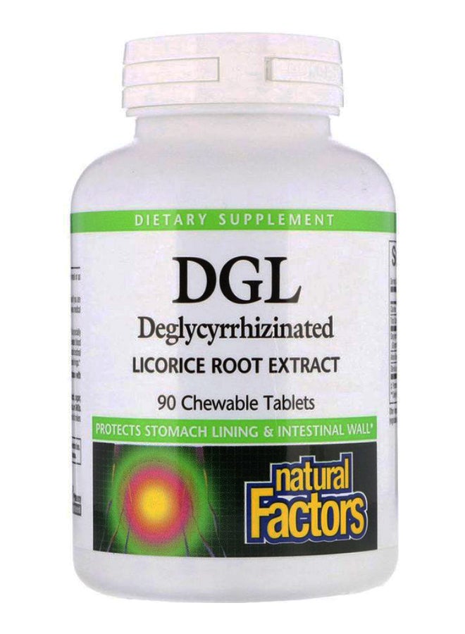 DGL Decriminalization Licorice Root Extract - 90 Tablets
