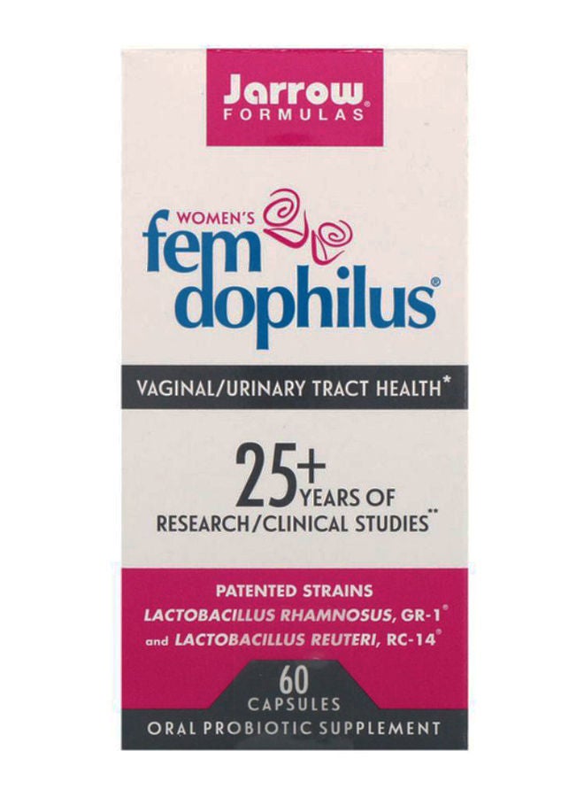 Fem Dophilus Oral Probiotic Supplement - 60 Capsules