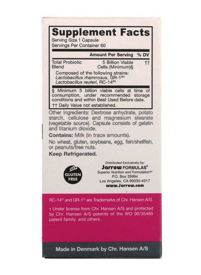 Fem Dophilus Oral Probiotic Supplement - 60 Capsules