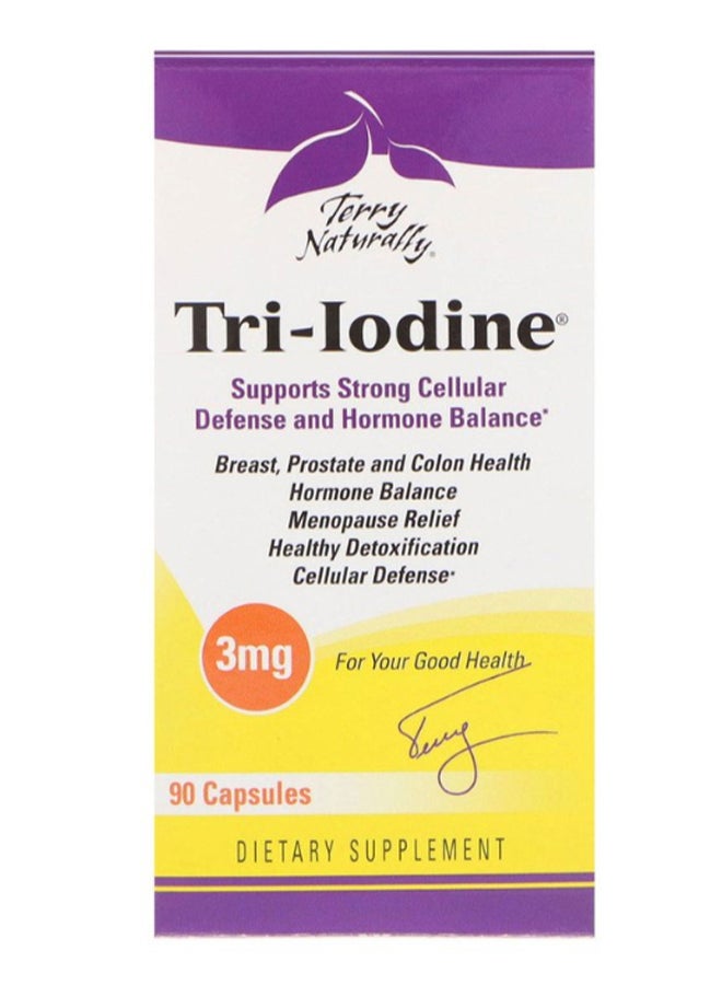 Tri-Iodine Strong Cell Defence And Harmone Balance - 90 Capsules