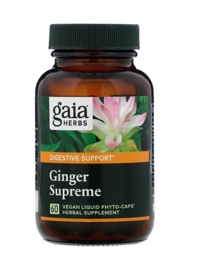 Ginger Supreme Digestive Support - 60 Capsule