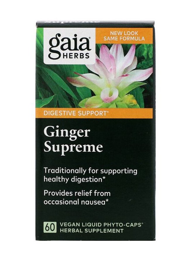 Ginger Supreme Digestive Support - 60 Capsule