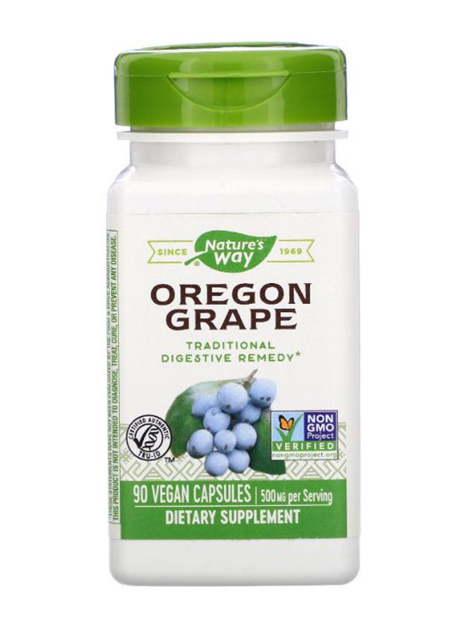 Oregon Grape Traditional Digestive Remedy - 90 Capsules