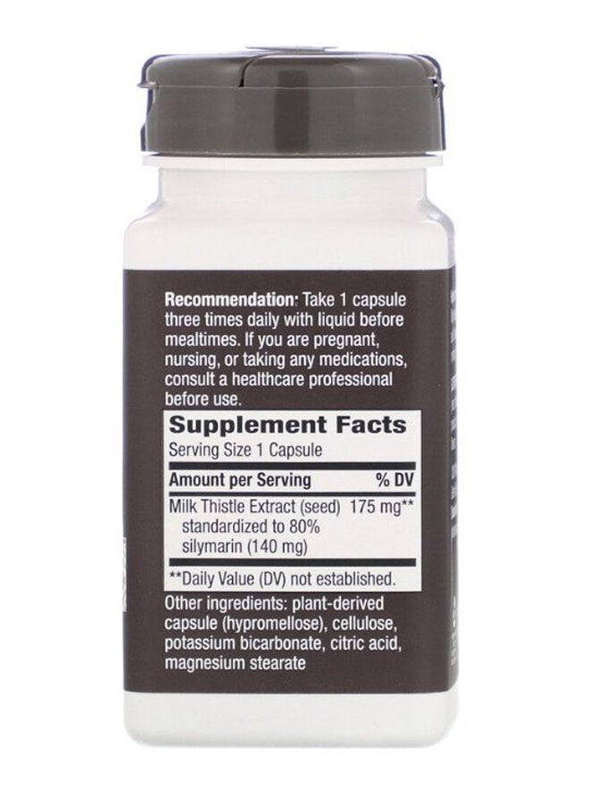 Thisilyn Milk Thistle Extract Dietary Supplement - 100 Capsules
