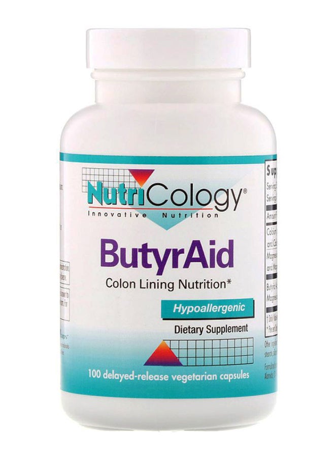 Butyraid Colon Lining Nutrition - 100 Capsules