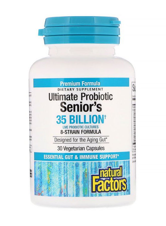 Ultimate Probiotic Senior's 35 Billion CFU - 30 Veggie Caps