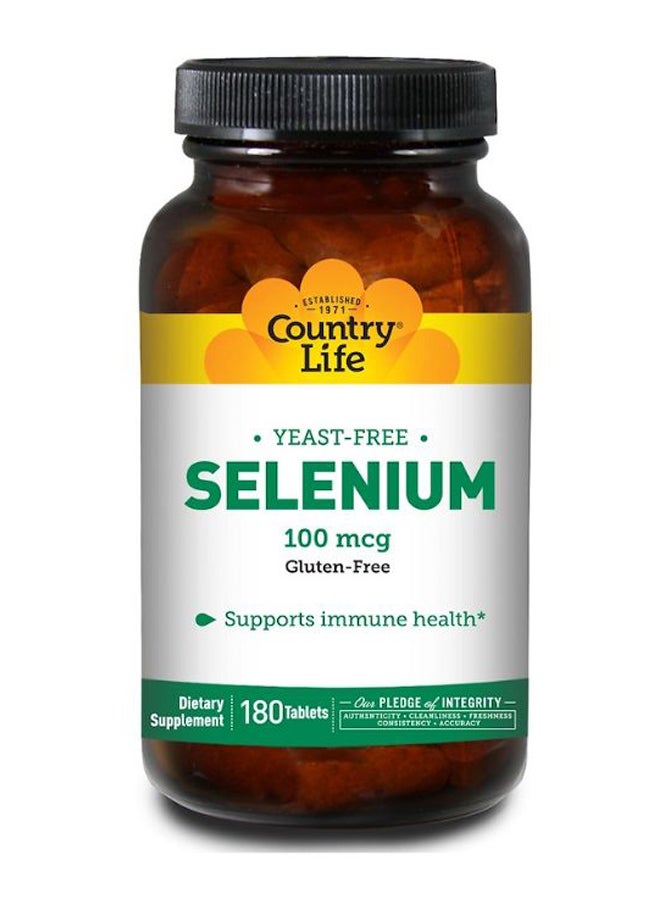 Yeast Free Selenium - 180 Tablets