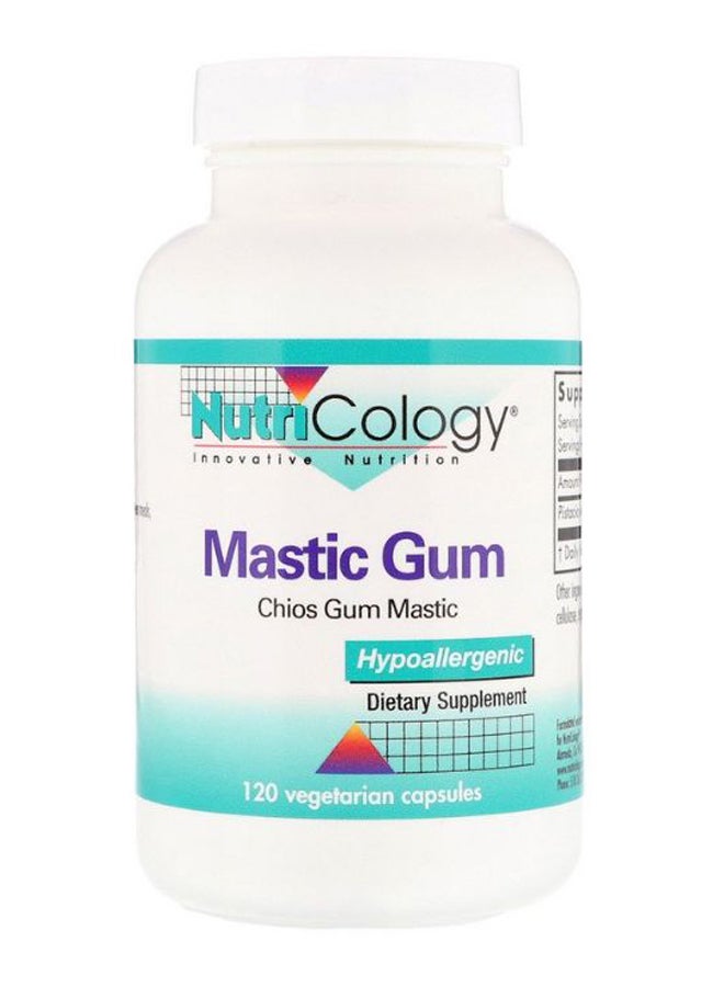 Mastic Gum Dietary Supplement - 120 Capsules