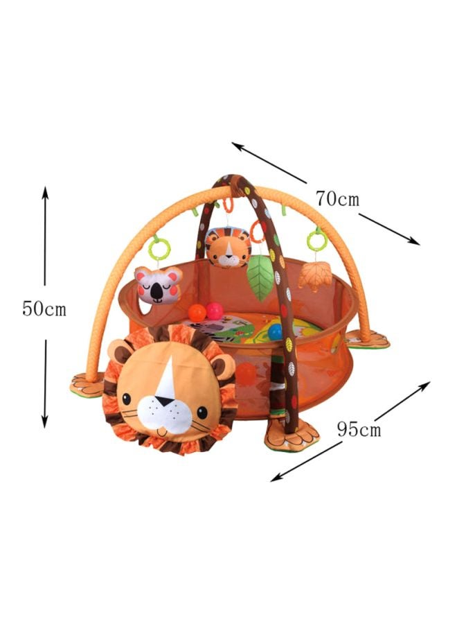 3 In 1 For Children Educational  Mat Crawling Blanket Infant Play Rug 95x90x70cm