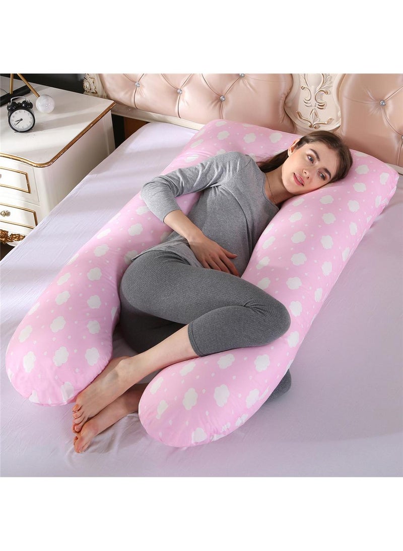 U-Shaped Full Body Pregnancy Cotton Pillow 80x155cm