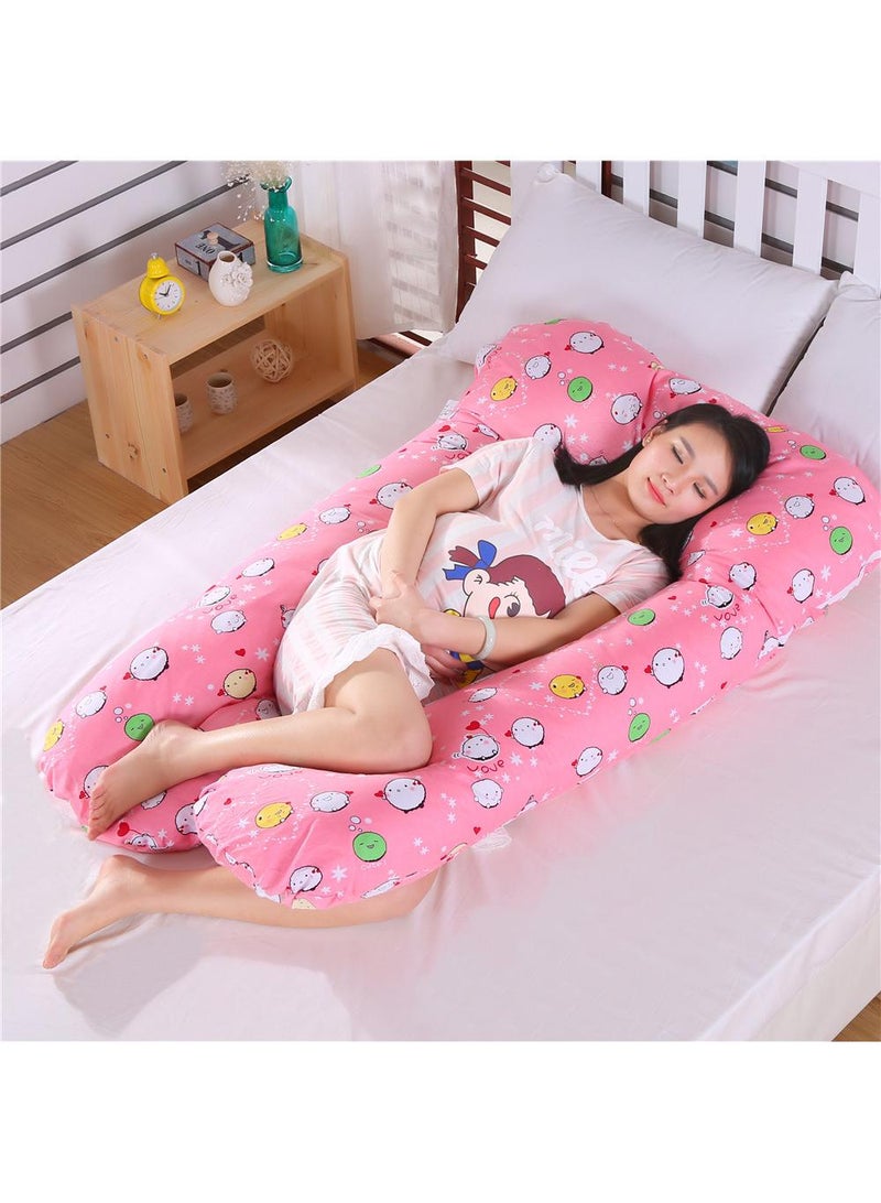 U-Shaped Full Body Pregnancy Cotton Pillow 80x155cm