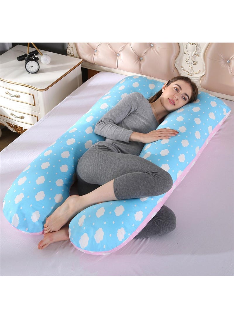 U-Shaped Full Body Pregnancy Cotton Pillow 80x155cm