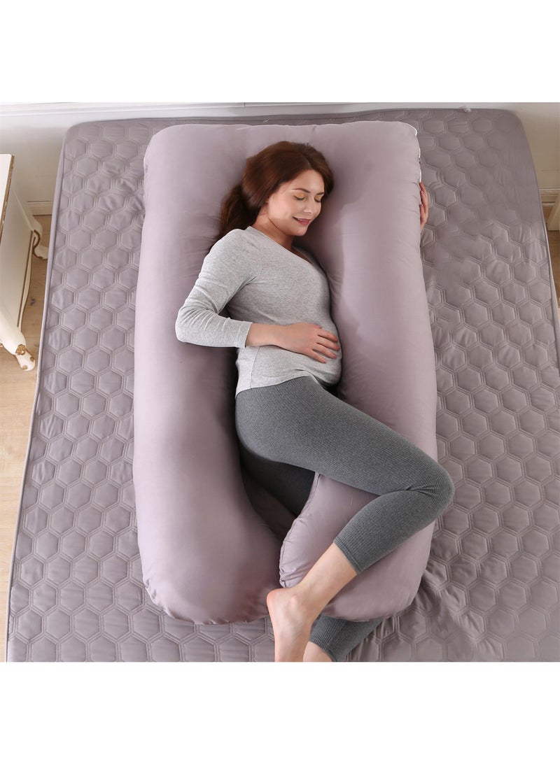 U-Shaped Full Body Pregnancy Cotton Pillow Pregnancy Pillows For Sleeping 80x150cm