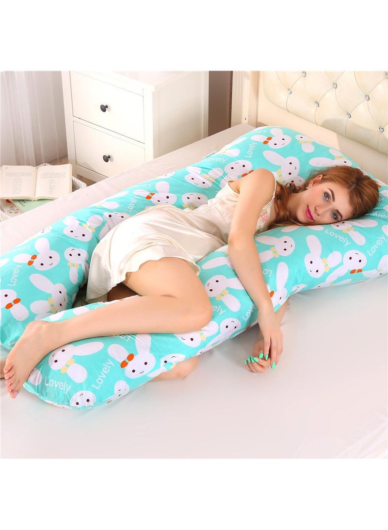 U-Shaped Full Body Pregnancy Cotton Pillow 80x155cm