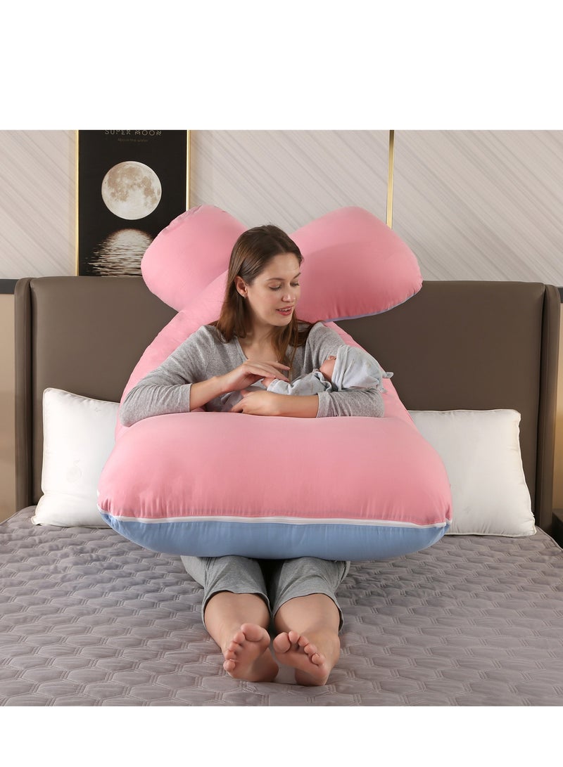 U-Shaped Full Body Pregnancy Cotton Pillow 80x155cm