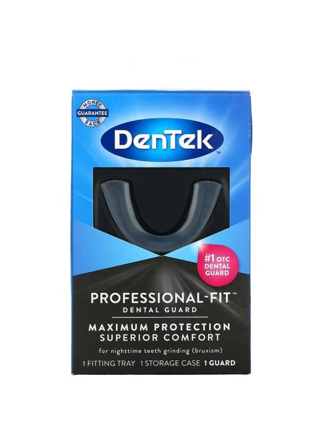 DenTek, Professional-Fit Dental Guard, 1 Guard + 1 Fitting Tray + 1 Storage Case