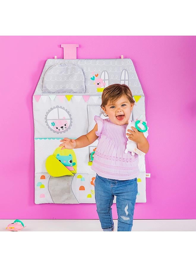 Floors Of Fun Activity Gym And Dollhouse 69.6x8.89x58.42cm