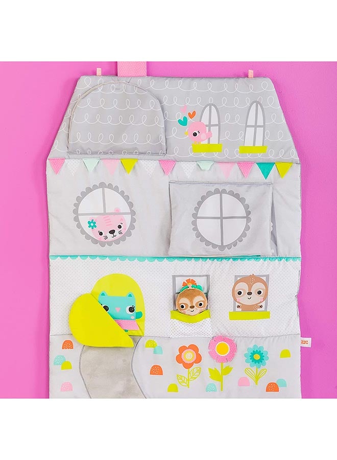 Floors Of Fun Activity Gym And Dollhouse 69.6x8.89x58.42cm