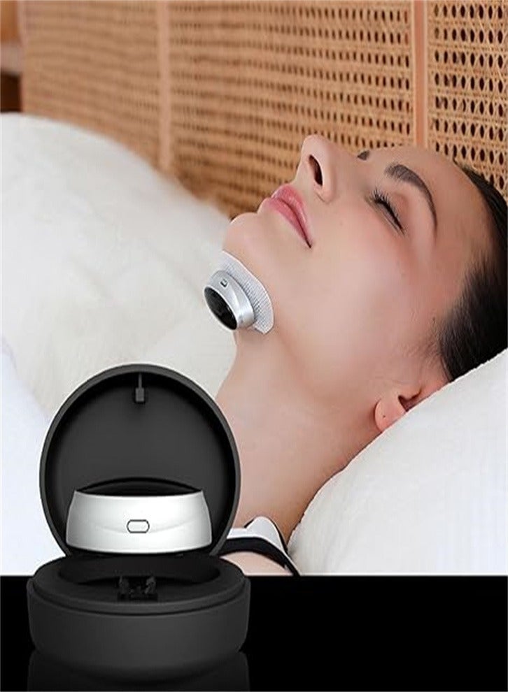 Anti-snoring device, stop snoring device, snoring solution, smart throat massager, better nose breathing smart home remedies, USB rechargeable, suitable for improving the quality of sleep