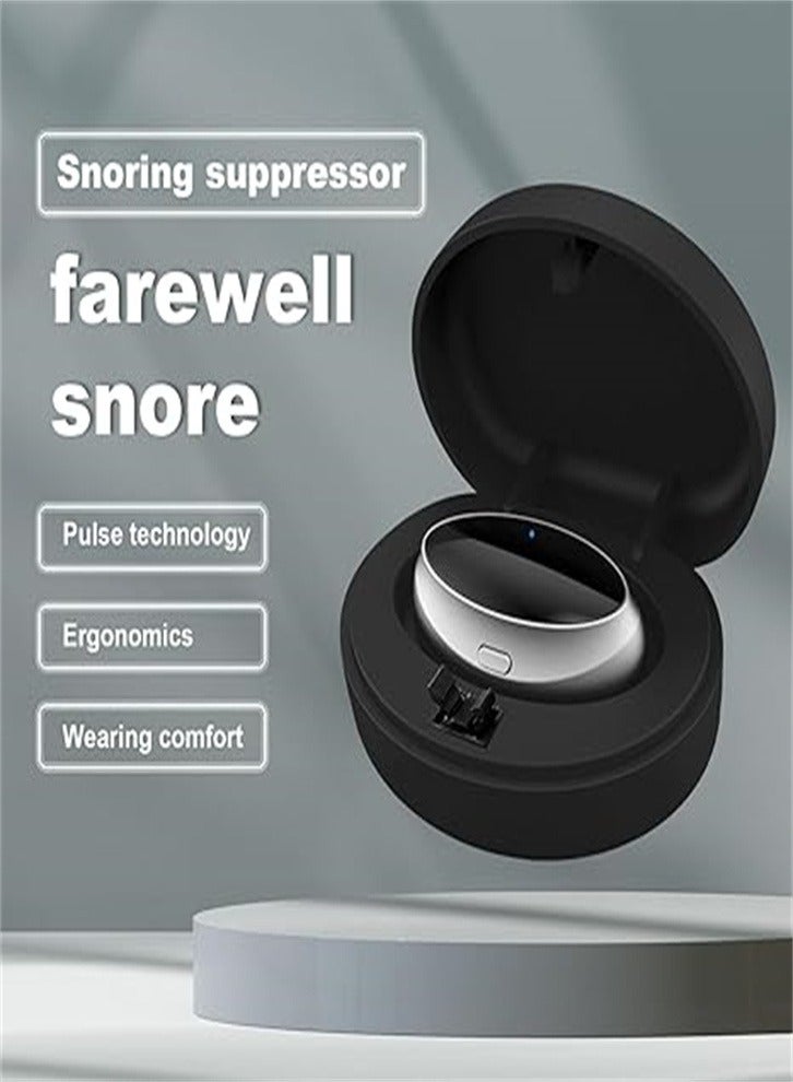 Anti-snoring device, stop snoring device, snoring solution, smart throat massager, better nose breathing smart home remedies, USB rechargeable, suitable for improving the quality of sleep