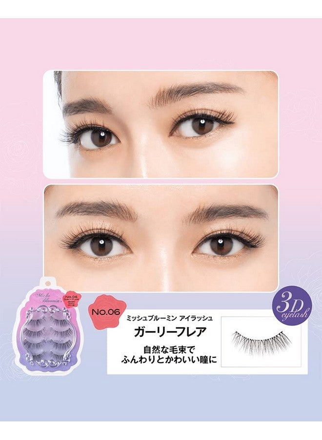 3D Eyelashes No. 06 Girly Flair 4 Pairs, 4 Pair (Pack Of 1)