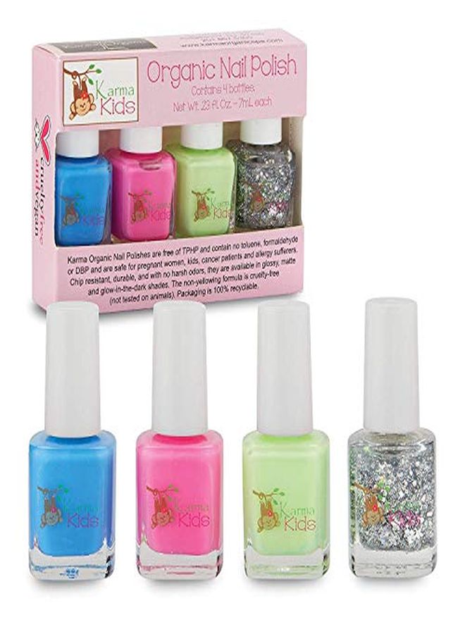 Il Polish Box Set Natural Safe Nail Polish For Little Girls - Non-Toxic, Vegan, And Cruelty Free - Quick Dry, Kids Friendly