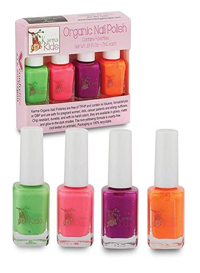 Il Polish Box Set Natural Safe Nail Polish For Little Girls - Non-Toxic, Vegan, And Cruelty Free - Quick Dry, Kids Friendly