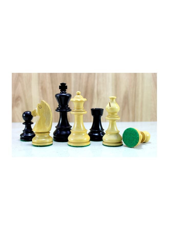 Pack Of 12 Wooden Chess Pieces